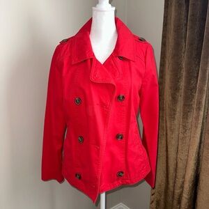 GAP Vibrant Double-Breasted Pea Coat